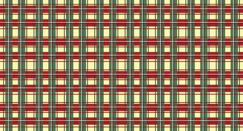 Christmas Plaid Pattern Wallpaper Background EPS Vector イラスト素材