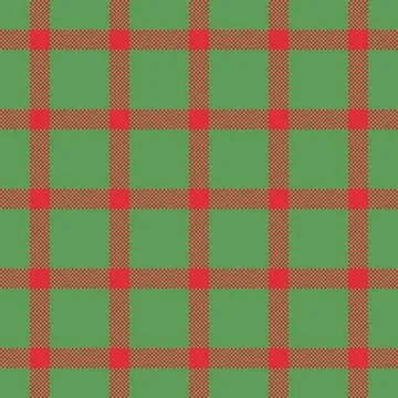 Christmas plaid seamless vector, packing pattern background texture. Site t.. Stock Illustration