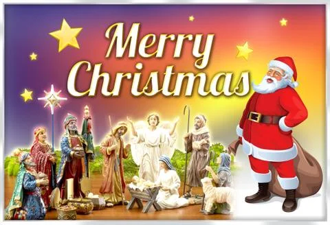Christmas Poster Stock Illustration