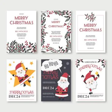 Christmas poster Stock Illustration