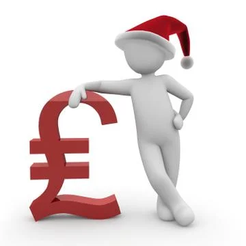 Christmas pound Stock Illustration