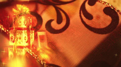 Christmas Present Background Video stock 37779415
