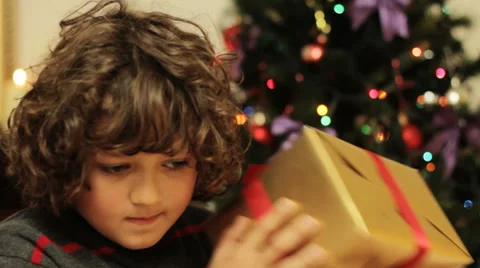 Christmas Present Stock Footage 29155125