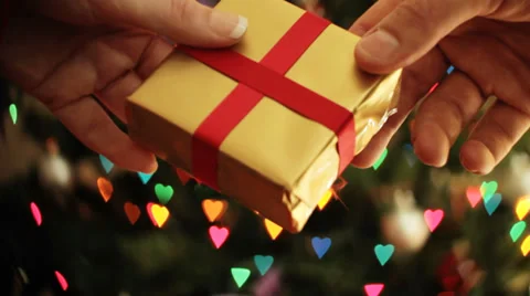 Christmas present Stock Footage 29155141