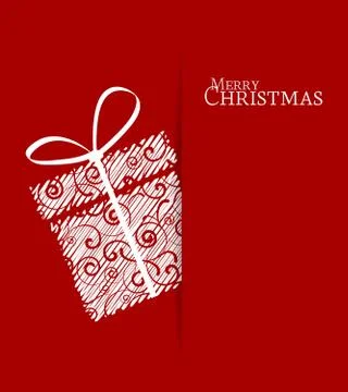 Christmas present Stock Illustration