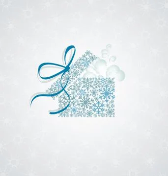 Christmas present Stock Illustration