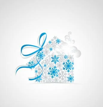 Christmas present Stock Illustration