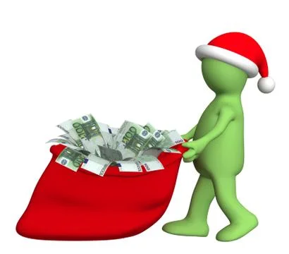 Christmas present Stock Illustration