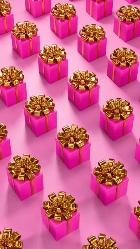 Christmas present pattern Stock-Footage 293514815