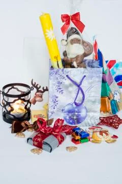 Christmas present Foto stock