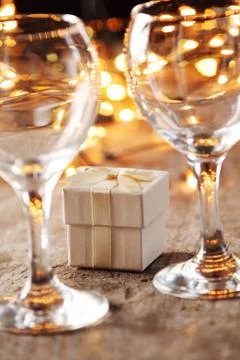 Christmas present Stock Photos