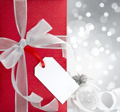 Christmas present Stock Photos