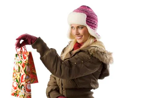 Christmas present Stock Photos