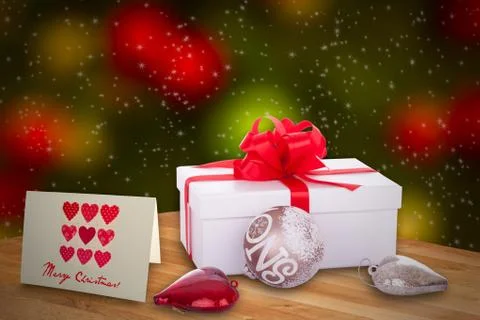 Christmas present Stock Photos