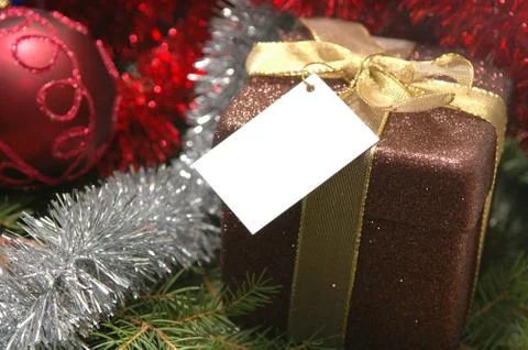 Christmas present Stock Photos