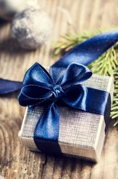 Christmas present Stock Photos