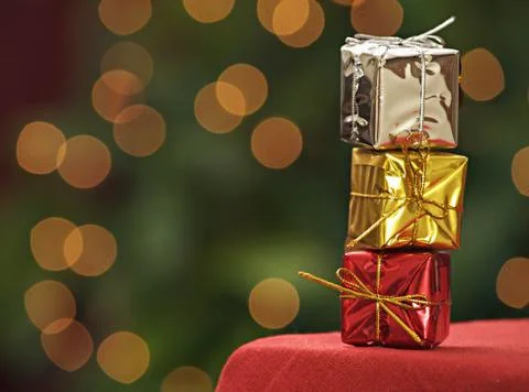 Christmas Present Foto stock