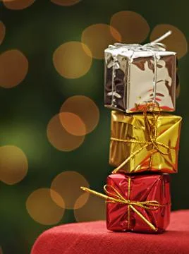 Christmas Present Foto stock