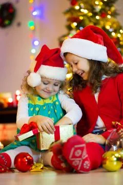 Christmas present Stock Photos