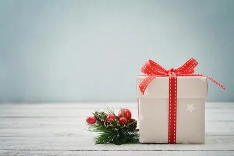 Christmas present Stock Photos