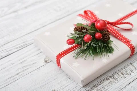 Christmas present Stock Photos