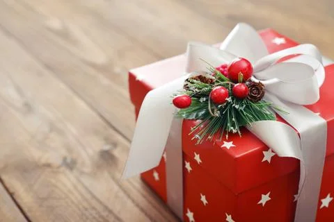 Christmas present Stock Photos