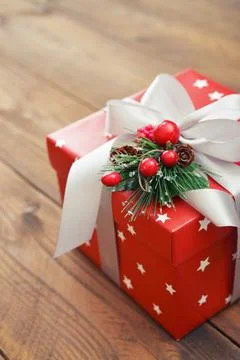 Christmas present Stock Photos