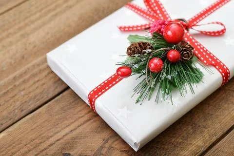 Christmas present Foto stock