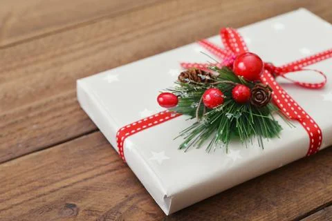 Christmas present Stock Photos