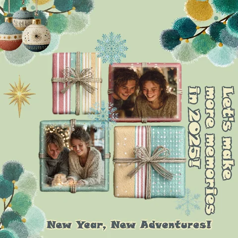 Christmas presents-5 After Effects Template Stock After Effects