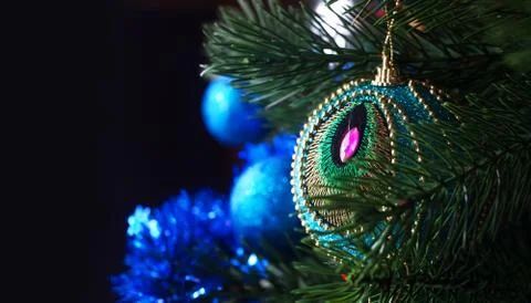 Christmas presents background Stock Photos