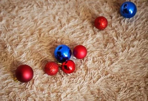 Christmas presents background Stock Photos