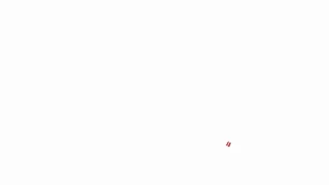 Christmas presents floating up on white background Video stock 116901802