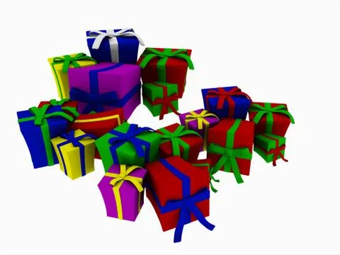 Christmas presents Stock Illustration