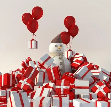 Christmas presents Stock Illustration