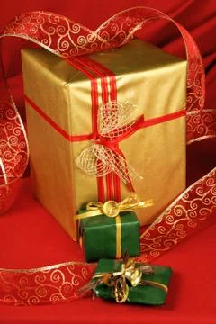 Christmas presents Stock Photos