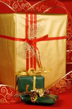 Christmas presents Stock Photos