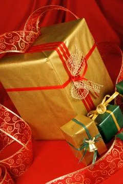 Christmas presents Stock Photos