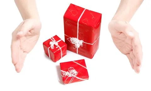 Christmas presents Stock Photos