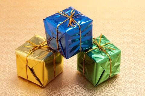 Christmas presents Stock Photos