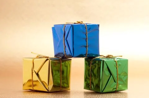 Christmas presents Stock Photos