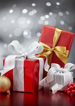 Christmas presents Stock Photos