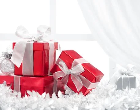 Christmas presents Stock Photos