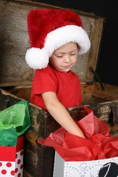 Christmas presents Stock Photos
