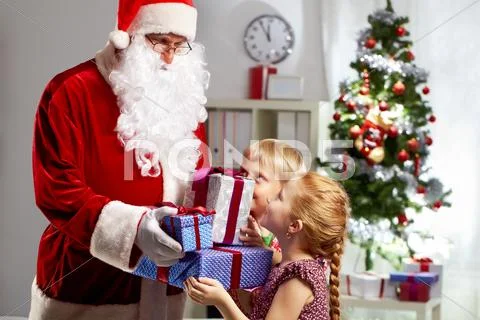 Christmas presents Stock Photos