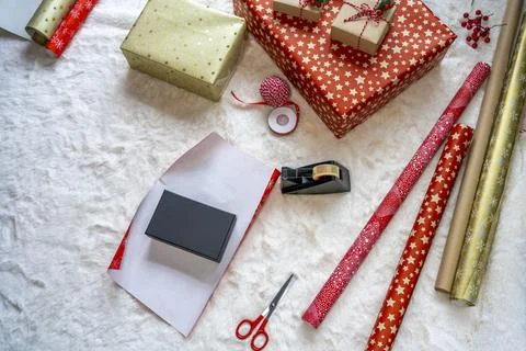 Christmas presents Stock Photos