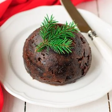Christmas Pudding Foto stock