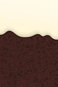 Christmas pudding texture vertical background with brandy sauce poured over.. Ilustração Stock