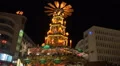 Christmas pyramid Hannover city HD Footage