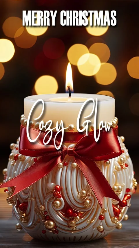 Christmas Quote In Stylish Cursive Text Typography Animation Cozy Glow Stock Footage 292521541